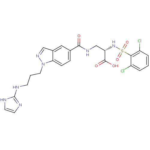 Chemical structure of BindingDB Monomer ID 50083836