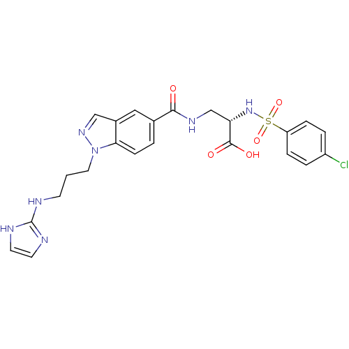 Chemical structure of BindingDB Monomer ID 50083837