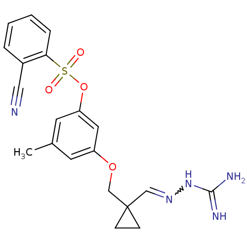 Chemical structure of BindingDB Monomer ID 50083960