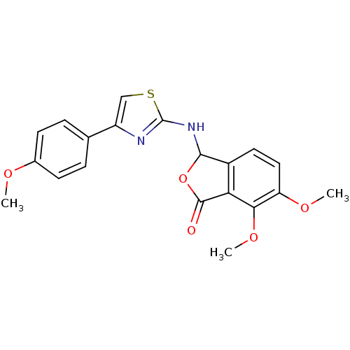 Chemical structure of BindingDB Monomer ID 50084019