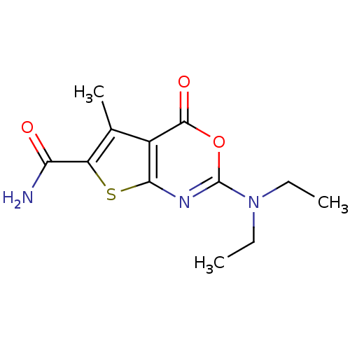 Chemical structure of BindingDB Monomer ID 50084227