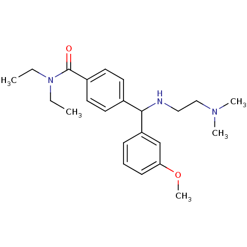 Chemical structure of BindingDB Monomer ID 50084254