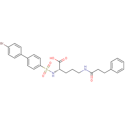 Chemical structure of BindingDB Monomer ID 50084300