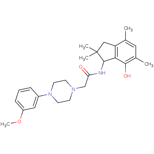 Chemical structure of BindingDB Monomer ID 50084314