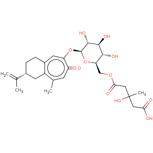Chemical structure of BindingDB Monomer ID 50084418