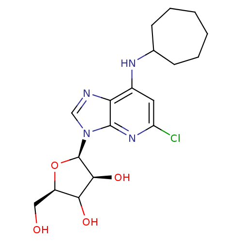 Chemical structure of BindingDB Monomer ID 50084445