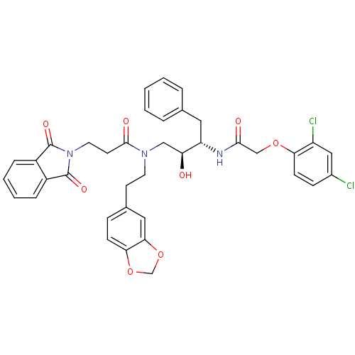 Chemical structure of BindingDB Monomer ID 50084626