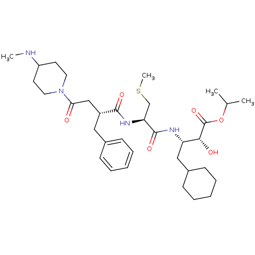Chemical structure of BindingDB Monomer ID 50084651