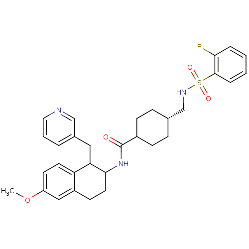 Chemical structure of BindingDB Monomer ID 50084707