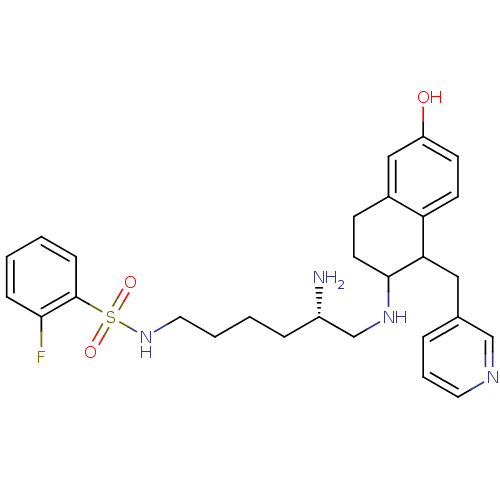 Chemical structure of BindingDB Monomer ID 50084713