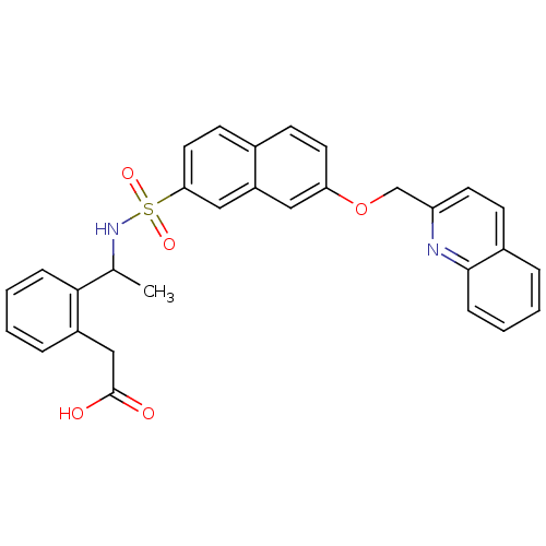Chemical structure of BindingDB Monomer ID 50084774