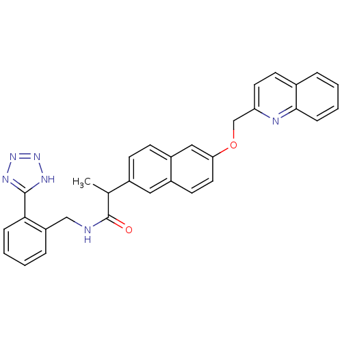 Chemical structure of BindingDB Monomer ID 50084784