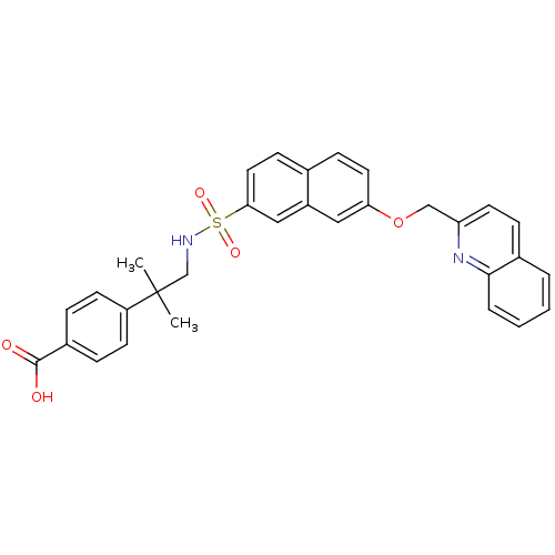 Chemical structure of BindingDB Monomer ID 50084797