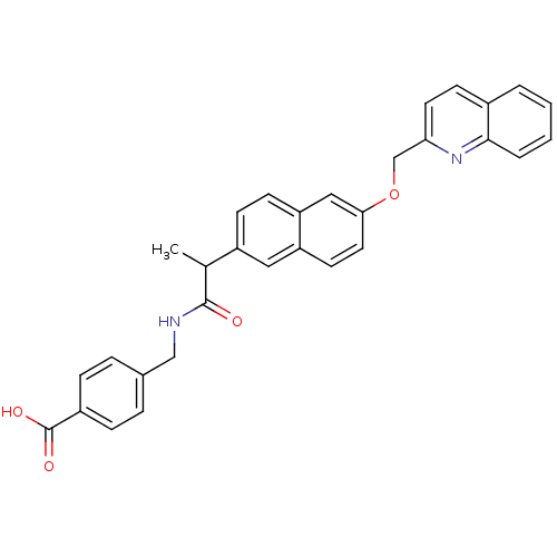 Chemical structure of BindingDB Monomer ID 50084806