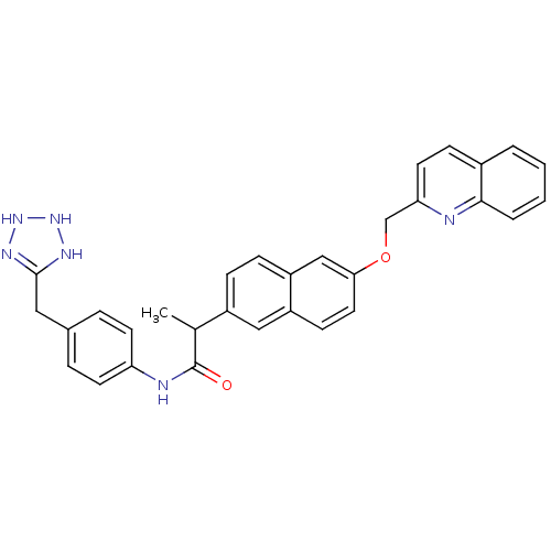 Chemical structure of BindingDB Monomer ID 50084821
