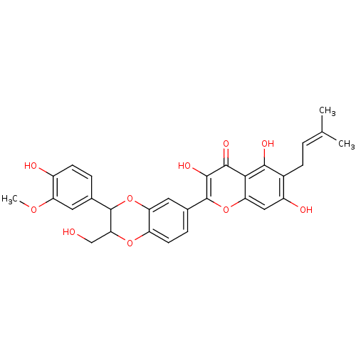 Chemical structure of BindingDB Monomer ID 50084976