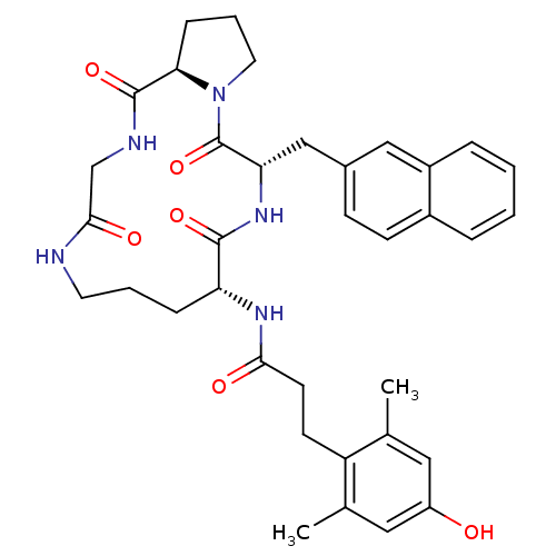 Chemical structure of BindingDB Monomer ID 50085055