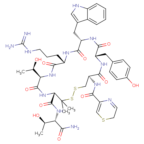 Chemical structure of BindingDB Monomer ID 50085059