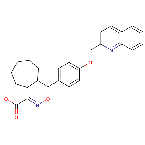 Chemical structure of BindingDB Monomer ID 50085196