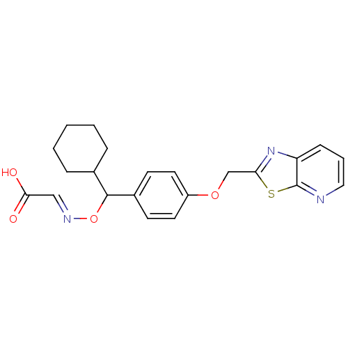 Chemical structure of BindingDB Monomer ID 50085223