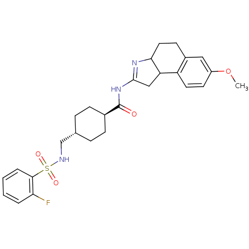 Chemical structure of BindingDB Monomer ID 50085373