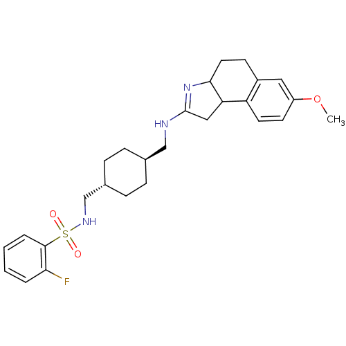 Chemical structure of BindingDB Monomer ID 50085375
