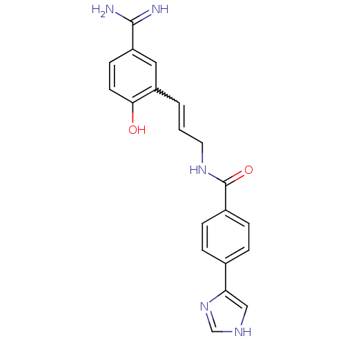 Chemical structure of BindingDB Monomer ID 50085401