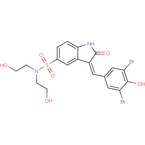 Chemical structure of BindingDB Monomer ID 50085417