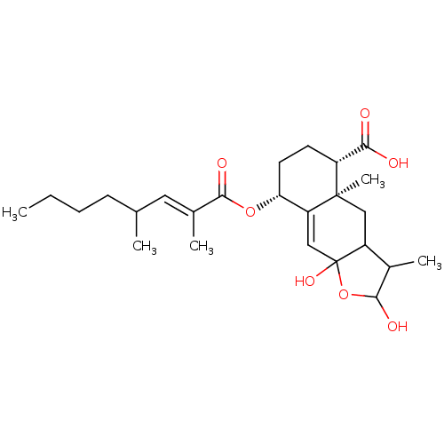 Chemical structure of BindingDB Monomer ID 50085436