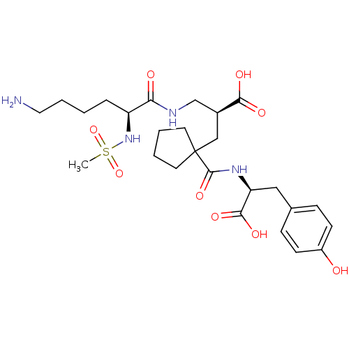 Chemical structure of BindingDB Monomer ID 50085452