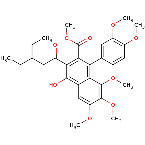 Chemical structure of BindingDB Monomer ID 50085476