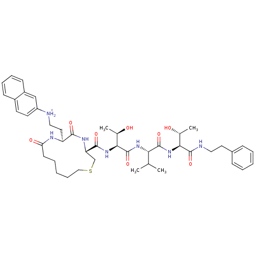 Chemical structure of BindingDB Monomer ID 50085481