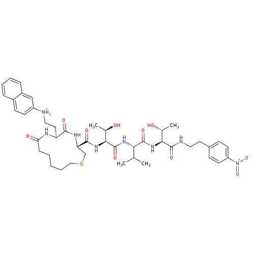 Chemical structure of BindingDB Monomer ID 50085483