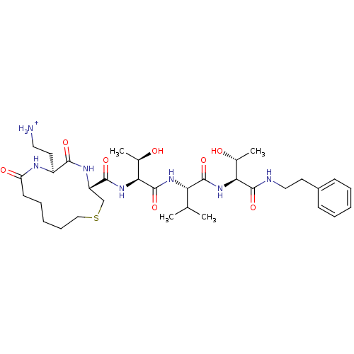 Chemical structure of BindingDB Monomer ID 50085487