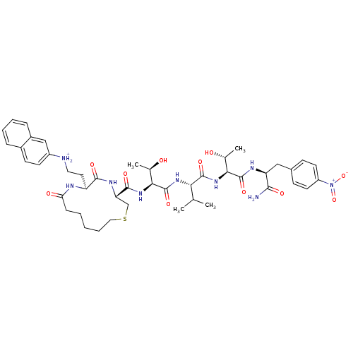 Chemical structure of BindingDB Monomer ID 50085491