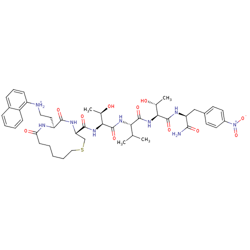 Chemical structure of BindingDB Monomer ID 50085493