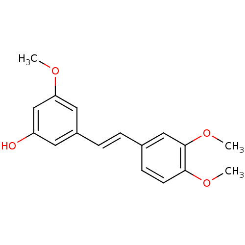 Chemical structure of BindingDB Monomer ID 50085545