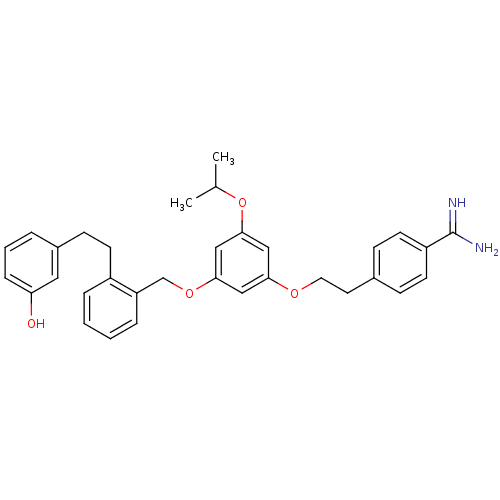 Chemical structure of BindingDB Monomer ID 50085561