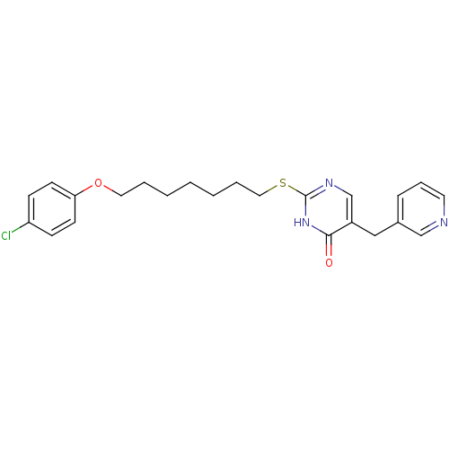 Chemical structure of BindingDB Monomer ID 50085620