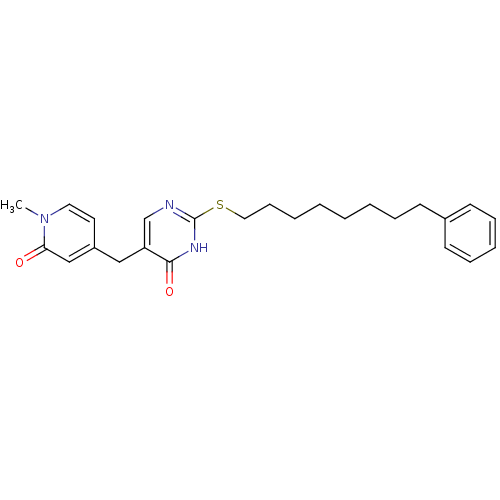 Chemical structure of BindingDB Monomer ID 50085622
