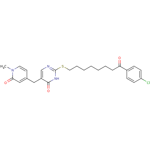 Chemical structure of BindingDB Monomer ID 50085629