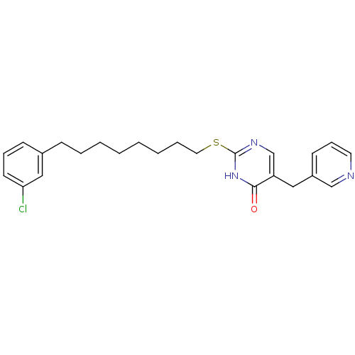 Chemical structure of BindingDB Monomer ID 50085631