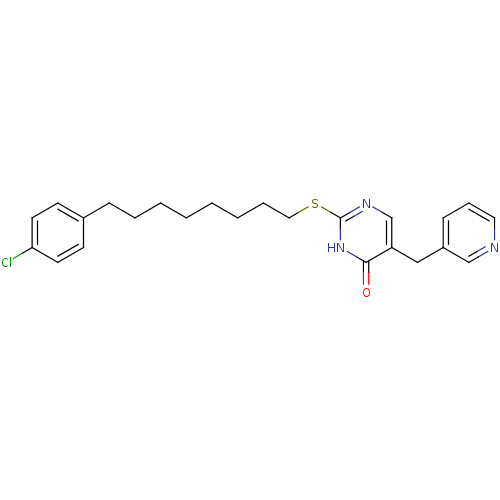 Chemical structure of BindingDB Monomer ID 50085634