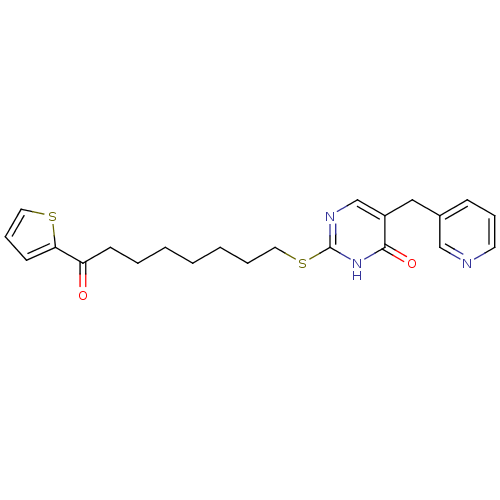 Chemical structure of BindingDB Monomer ID 50085639