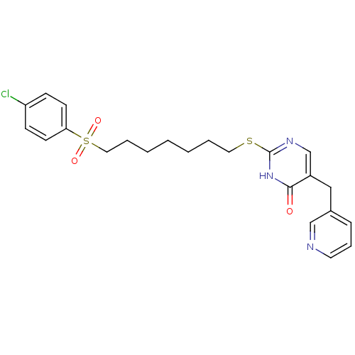 Chemical structure of BindingDB Monomer ID 50085644