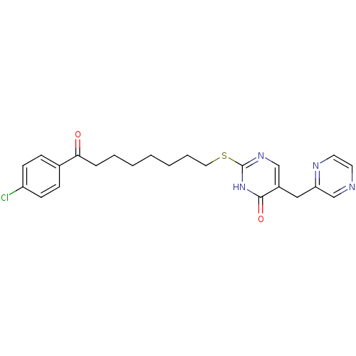 Chemical structure of BindingDB Monomer ID 50085648