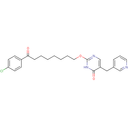 Chemical structure of BindingDB Monomer ID 50085655