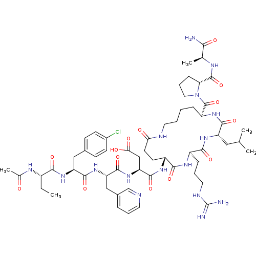 Chemical structure of BindingDB Monomer ID 50085703