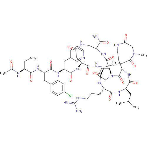 Chemical structure of BindingDB Monomer ID 50085719