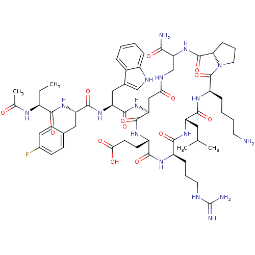 Chemical structure of BindingDB Monomer ID 50085730